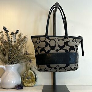 Coach Monogram y2k shoulder bag